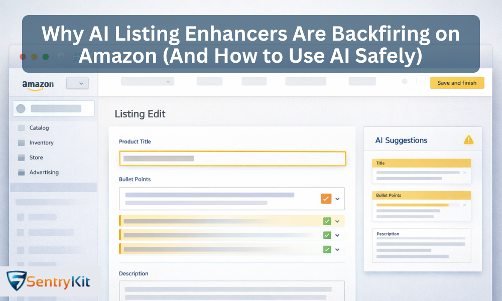 Why AI Listing Enhancers Are Backfiring on Amazon (And How to Use AI Safely)