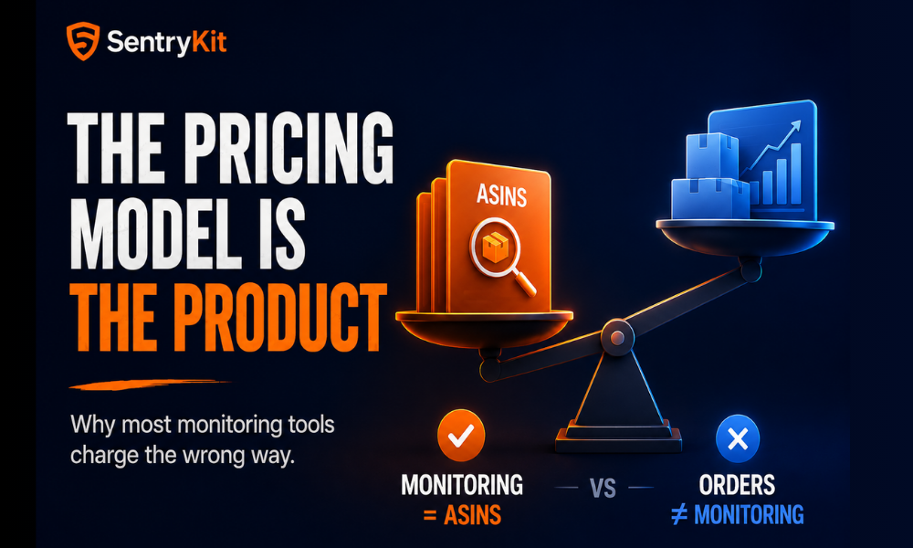 Per-ASIN vs Order-Volume vs Suite Pricing: Why Monitoring Should Never Cost More as You Sell More