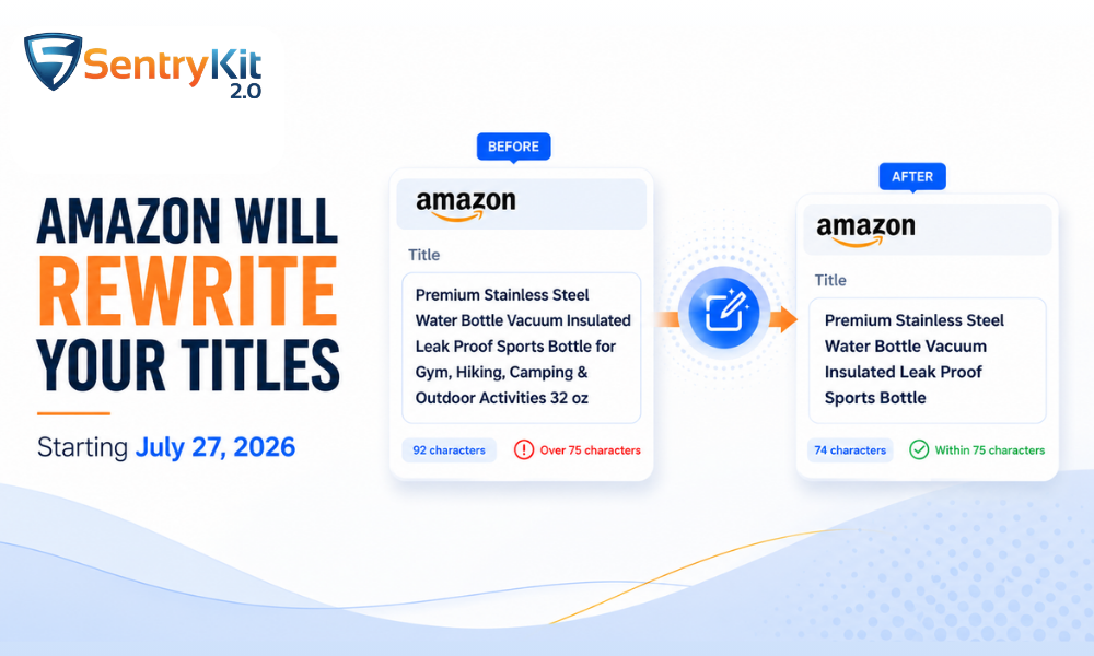 Amazon Will Rewrite Your Title on July 27 If It’s Over 75 Characters — Here’s What to Do Before Then