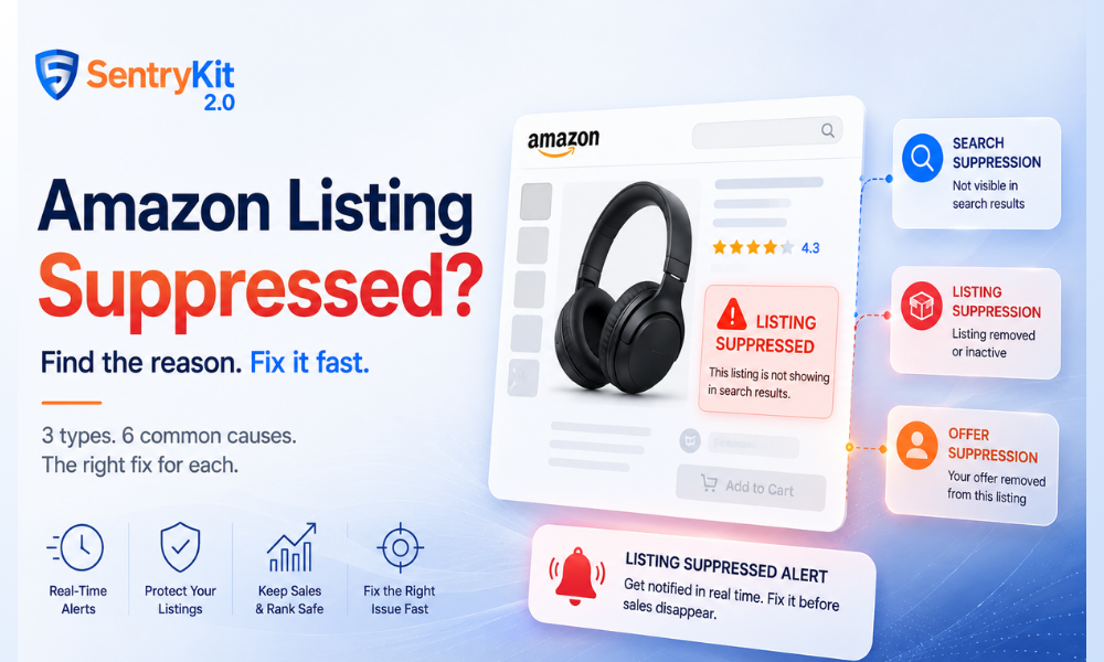 Amazon Listing Suppressed? Here’s How to Diagnose It and Fix It Fast (2026)