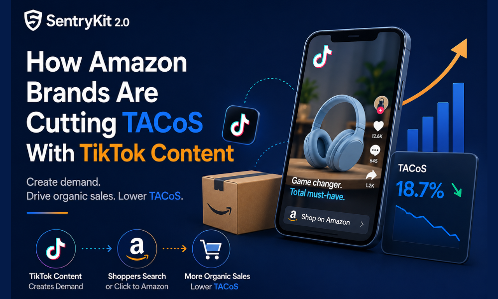How Amazon Brands Are Cutting TACoS With TikTok Content