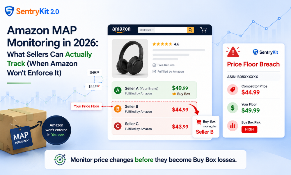 Amazon MAP Monitoring in 2026: What Sellers Can Actually Track (When Amazon Won’t Enforce It)