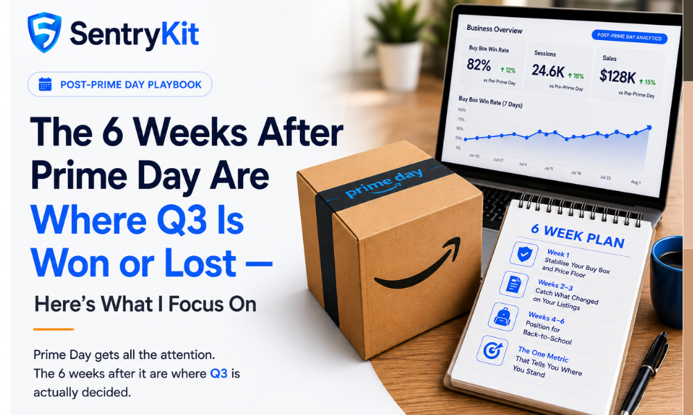 The 6 Weeks After Prime Day Are Where Q3 Is Won or Lost — Here's What I Focus On