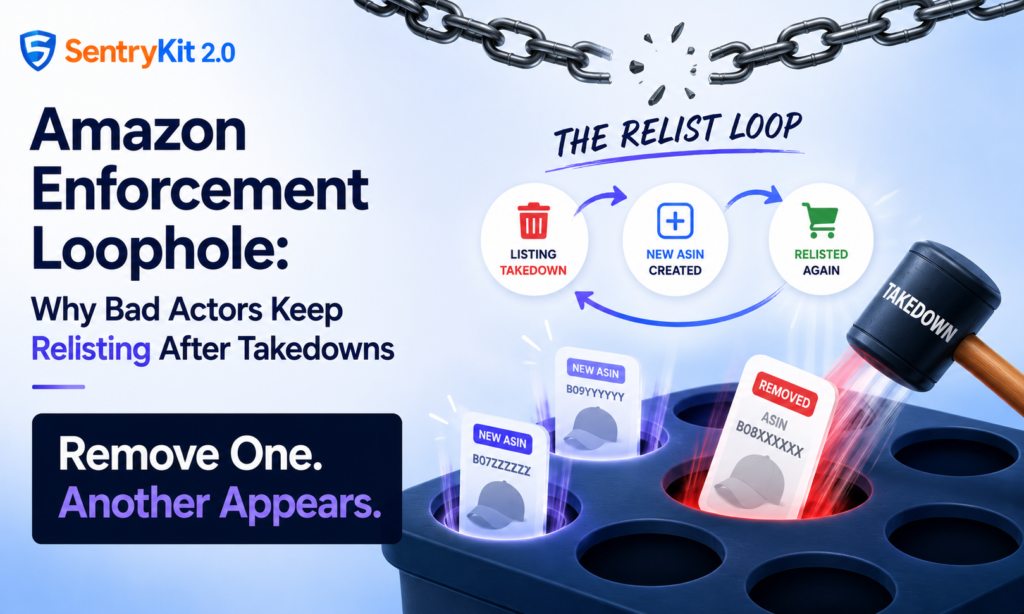 Amazon Enforcement Loophole: Why Bad Actors Keep Relisting After Takedowns