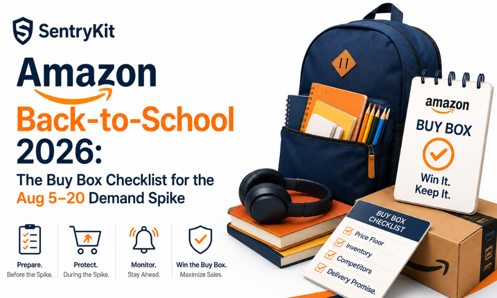 Amazon Back-to-School 2026: The Buy Box Checklist for the Aug 5–20 Demand Spike