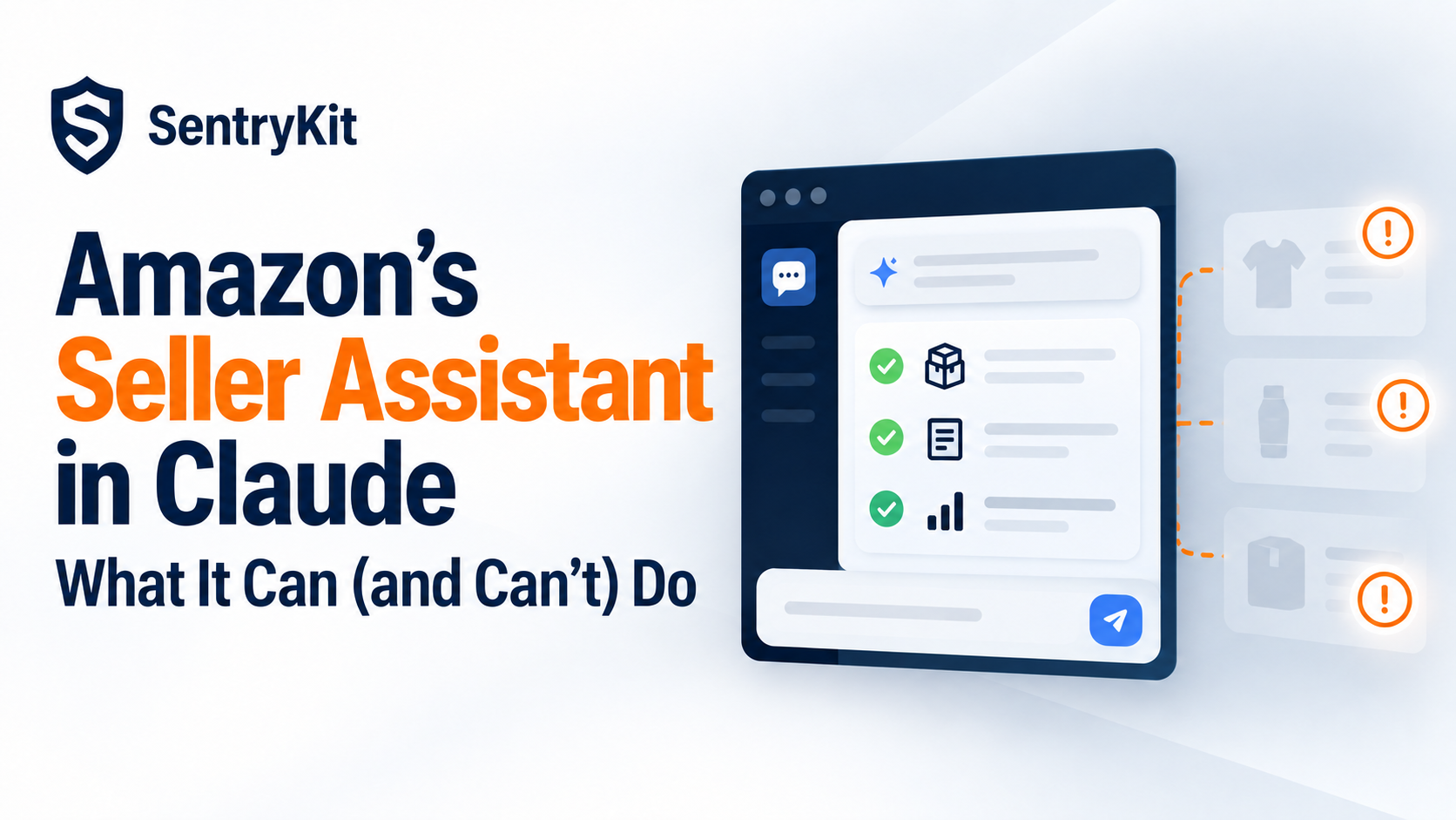 Amazon Seller Assistant in Claude — what it can and can't do for sellers